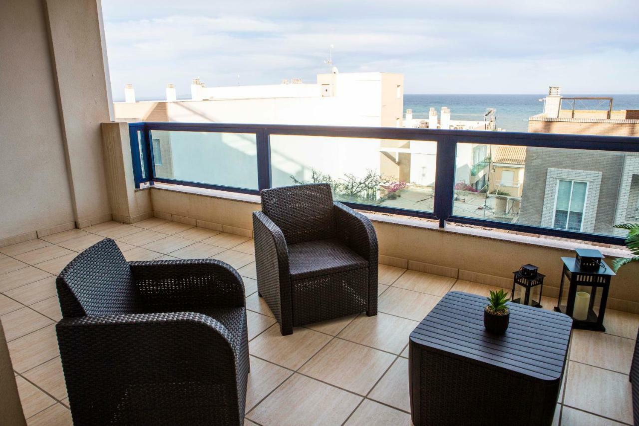 Apartment Las Sirenas, Wifi 100 Mb, Sea View Roquetas de Mar Eksteriør billede